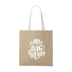 Vue Madrid Jute Shopper sac shopping de couleur beige| Krokrodeal