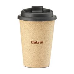 Vue Attea Cork 350 ml mug de couleur beige| Krokrodeal