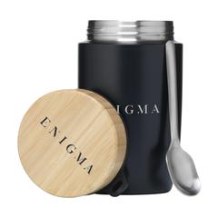 Vue Java Foodcontainer 500 ml contenant de nourriture de couleur noir| Krokrodeal