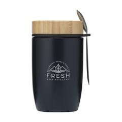 Vue Java Foodcontainer 500 ml contenant de nourriture de couleur noir| Krokrodeal
