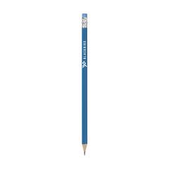 Vue Pencil crayon de bois de couleur bleu| Krokrodeal