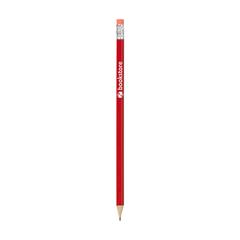 Vue Pencil crayon de bois de couleur rouge| Krokrodeal