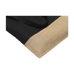 Vue Combi Organic Shopper (160 g/m²) sac shopping de couleur noir| Krokrodeal
