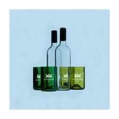 Vue Rebottled® Tumbler 2-pack verres de couleur vert| Krokrodeal