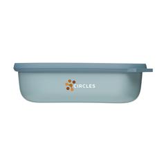 Vue Mepal Cirqula bol rectangulaire multi-usage 1L lunchbox de couleur vert| Krokrodeal