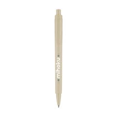 Vue Stilolinea Baron 03 Total Recycled stylo de couleur beige| Krokrodeal