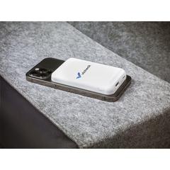 Vue Force Magnetic Recycled Wireless Powerbank 5000 de couleur blanc| Krokrodeal