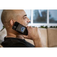 Vue Force Magnetic Recycled Wireless Powerbank 5000 de couleur noir| Krokrodeal