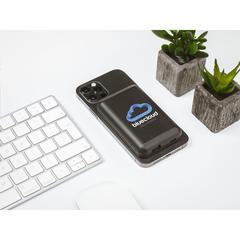 Vue Force Magnetic Recycled Wireless Powerbank 5000 de couleur noir| Krokrodeal