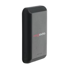 Vue Force Magnetic Recycled Wireless Powerbank 5000 de couleur noir| Krokrodeal