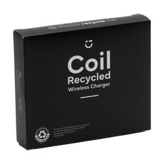 Vue Coil Recycled Wireless Charger chargeur sans fil de couleur blanc| Krokrodeal