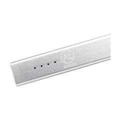 Vue Tecco GRS Recycled Alu Powerbank 5000 chargeur externe de couleur gris| Krokrodeal