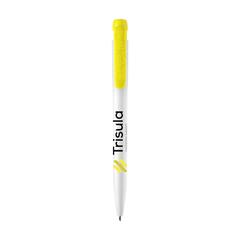 Vue Stilolinea Ingeo Pen stylo de couleur jaune| Krokrodeal