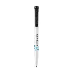 Vue Stilolinea Ingeo Pen stylo de couleur noir| Krokrodeal