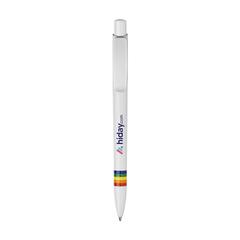 Vue Stilolinea Tropic Fantasy stylo de couleur blanc| Krokrodeal