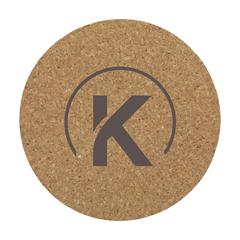 Vue Cork Coaster Set sous-verres de couleur beige| Krokrodeal