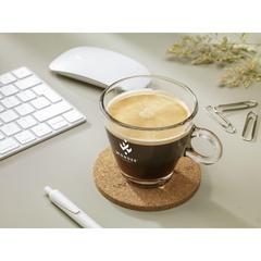 Vue Cork Coaster Set sous-verres de couleur beige| Krokrodeal