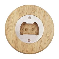 Vue Rondo décapsuleur de couleur marron| Krokrodeal
