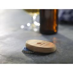 Vue Rondo décapsuleur de couleur marron| Krokrodeal