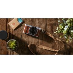 Vue Lanyard Cork 2 cm tour de cou de couleur beige| Krokrodeal