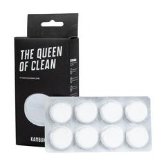 Vue Kambukka® Queen of Clean pastilles de nettoyage de couleur blanc| Krokrodeal