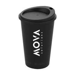 Vue Coffee Mug Hazel 300 ml mug de couleur noir| Krokrodeal