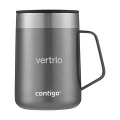 Vue Contigo® Streeterville Desk Mug 420 ml gobelet thermos de couleur gris| Krokrodeal