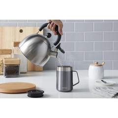 Vue Contigo® Streeterville Desk Mug 420 ml gobelet thermos de couleur gris| Krokrodeal