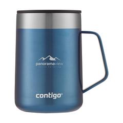 Vue Contigo® Streeterville Desk Mug 420 ml gobelet thermos de couleur bleu| Krokrodeal