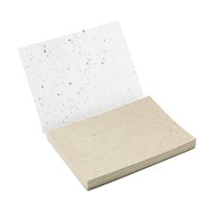 Vue Seed Paper Sticky Notes bloc-notes de couleur blanc| Krokrodeal