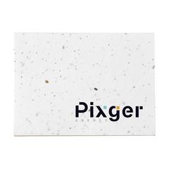 Vue Seed Paper Sticky Notes bloc-notes de couleur blanc| Krokrodeal