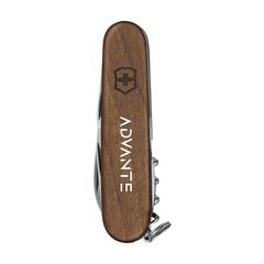Vue Victorinox Spartan Wood couteau de poche de couleur marron| Krokrodeal