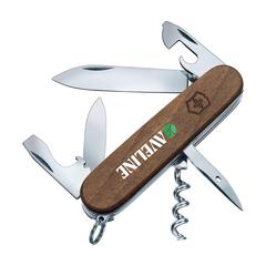 Vue Victorinox Spartan Wood couteau de poche de couleur marron| Krokrodeal