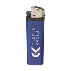 Vue Flint briquet de couleur bleu| Krokrodeal