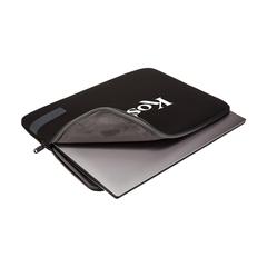Vue CaseLogic Reflect 15,6i Laptop Sleeve housse ordinateur de couleur noir| Krokrodeal