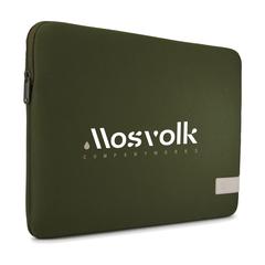 Vue CaseLogic Reflect 15,6i Laptop Sleeve housse ordinateur de couleur vert| Krokrodeal