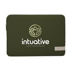 Vue CaseLogic Reflect 15,6i Laptop Sleeve housse ordinateur de couleur vert| Krokrodeal