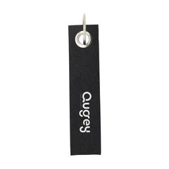 Vue RPET Felt Keyring porte-clés de couleur noir| Krokrodeal