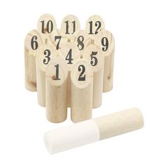 Vue Finnish Throwing Game jeu de couleur marron| Krokrodeal