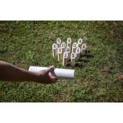 Vue Finnish Throwing Game jeu de couleur marron| Krokrodeal