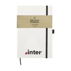Vue Milk-Carton Notebook A5 bloc-notes de couleur beige| Krokrodeal