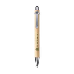 Vue Boston Bamboo stylo de couleur gris| Krokrodeal