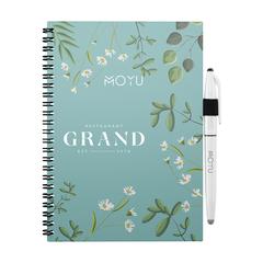 Vue MOYU Erasable Stone Paper Notebook Custom SoftCover de couleur -| Krokrodeal