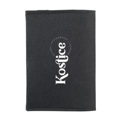 Vue Identify GRS RPET Felt porte pièce d'identité de couleur noir| Krokrodeal