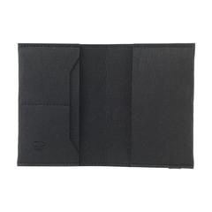 Vue Identify GRS RPET Felt porte pièce d'identité de couleur noir| Krokrodeal