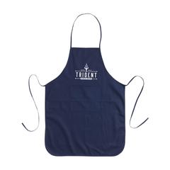 Vue Apron Recycled Cotton (170 g/m²) tablier de couleur bleu| Krokrodeal