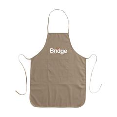 Vue Apron Recycled Cotton (170 g/m²) tablier de couleur marron| Krokrodeal
