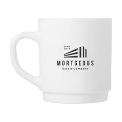Vue Yenta Cup 290 ml mug de couleur blanc| Krokrodeal