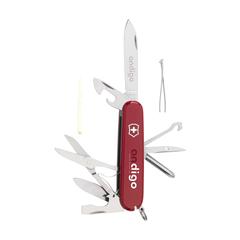 Vue Victorinox Super Tinker canif de couleur rouge| Krokrodeal