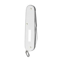 Vue Victorinox Cadet Alox couteau de poche de couleur gris| Krokrodeal